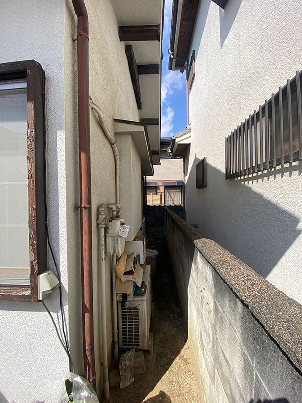 雨漏りの塗り替えサイン