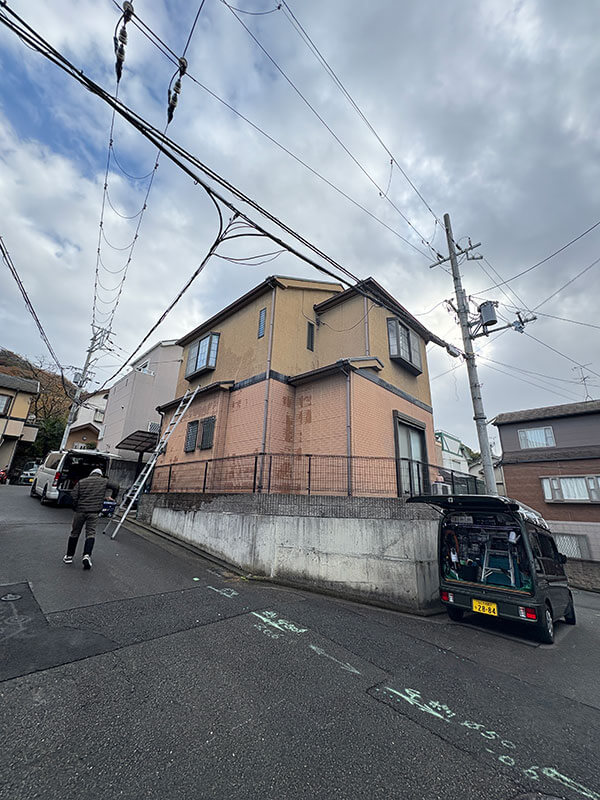 サイディングの塗り替えサイン