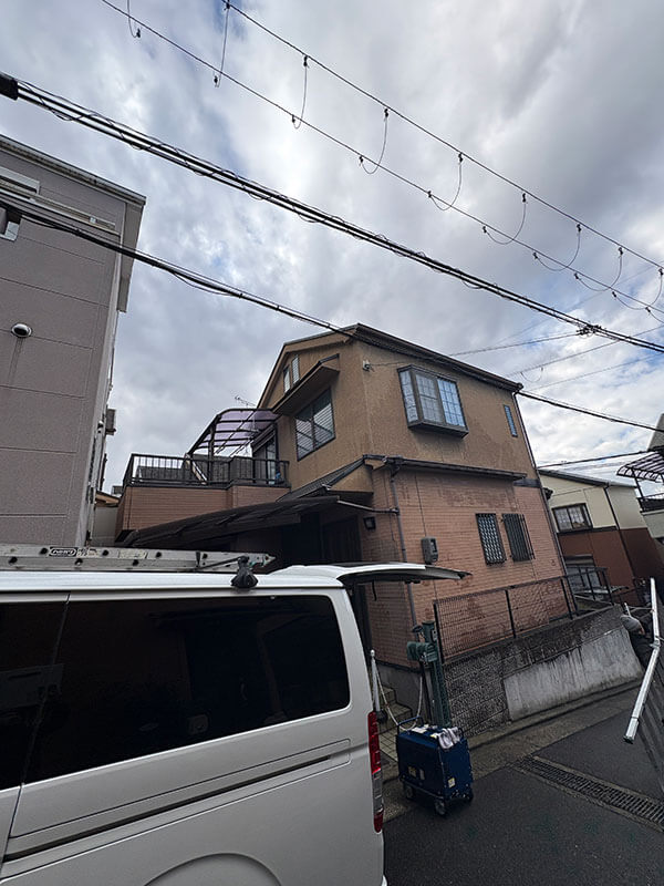 サイディングの塗り替えサイン