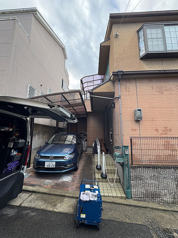 サイディングの塗り替えサイン