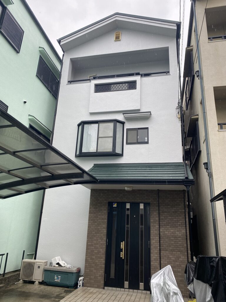 【堺市西区】外壁塗装事例（T様邸）