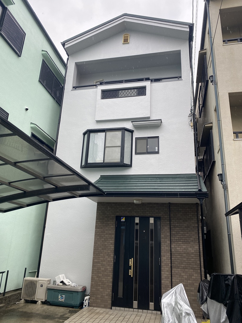 【堺市西区】外壁塗装事例（T様邸）
