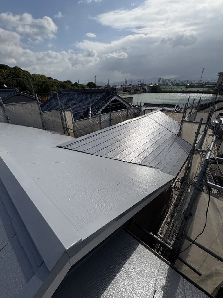 【松原市】屋根塗装事例（K様邸）