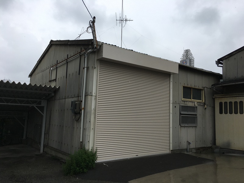 【大阪市鶴見区】シャッター工事事例（H様邸）